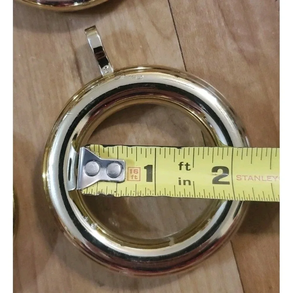 Lot of 23 Brass Toned Colored 1.75